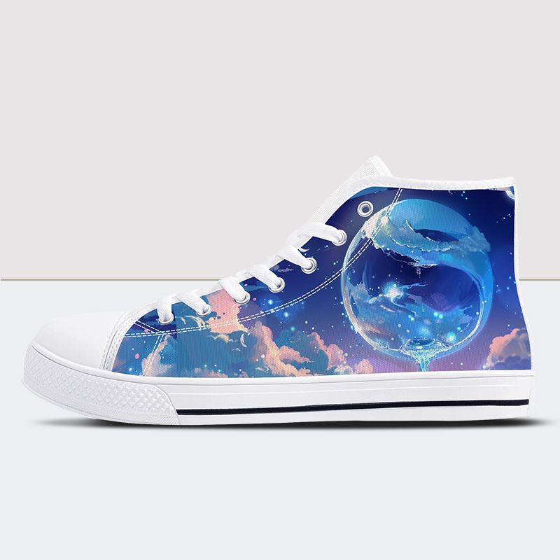 Starry Sky Tour Print High Tops