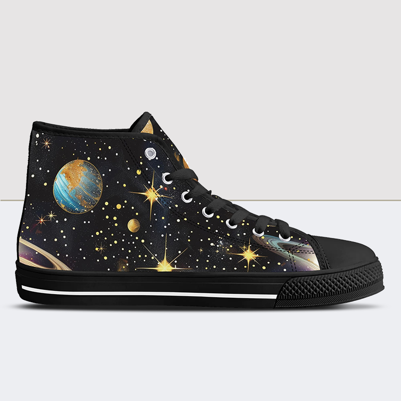 Baskets montantes Space Galaxy Gold