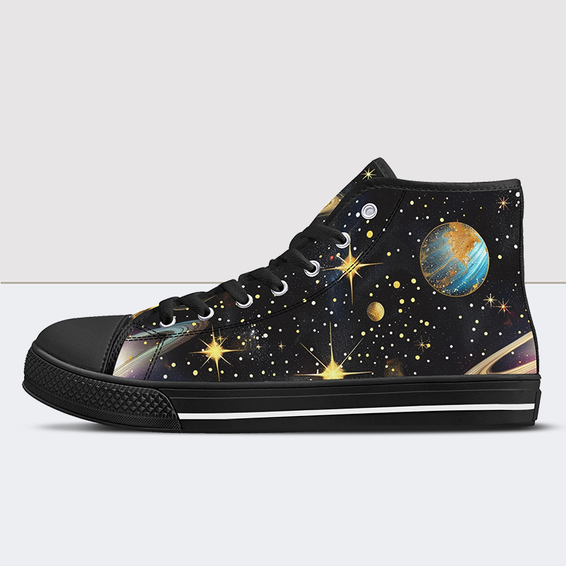 Baskets montantes Space Galaxy Gold