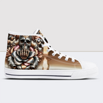 Skull Print High Tops