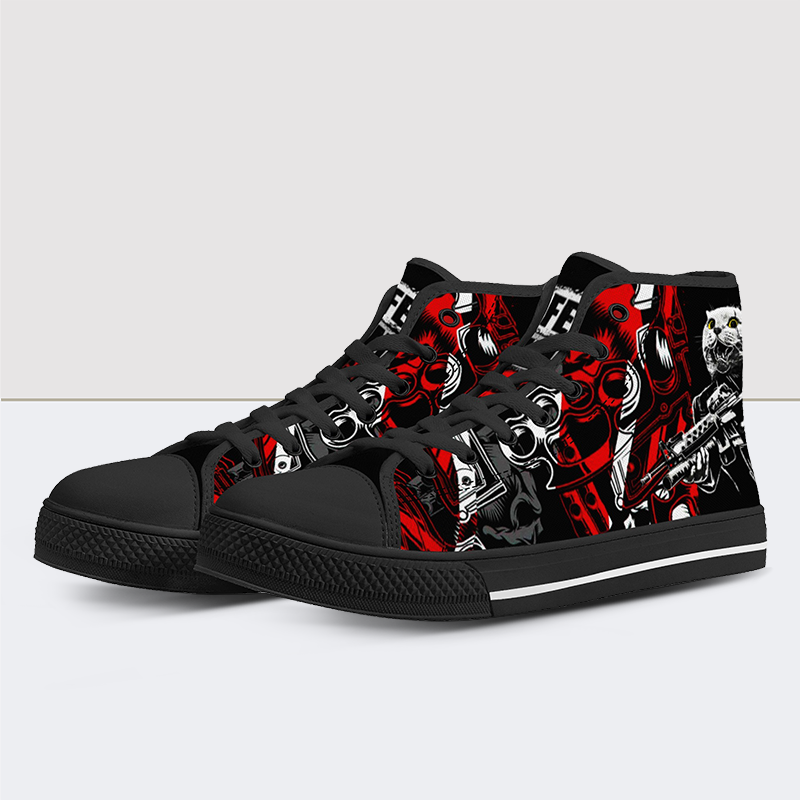 Star Wars Cat Print High Tops