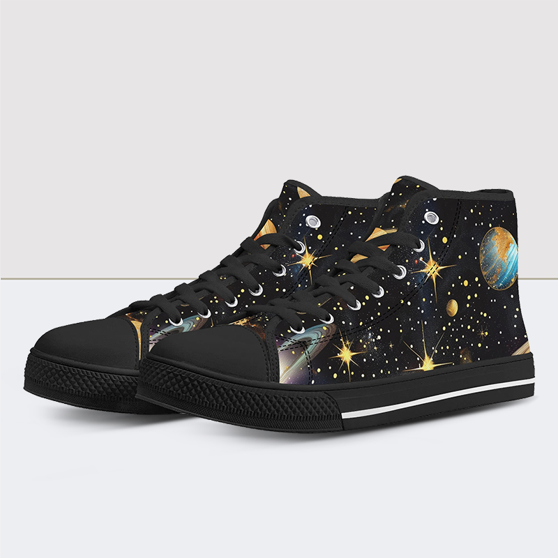 Baskets montantes Space Galaxy Gold