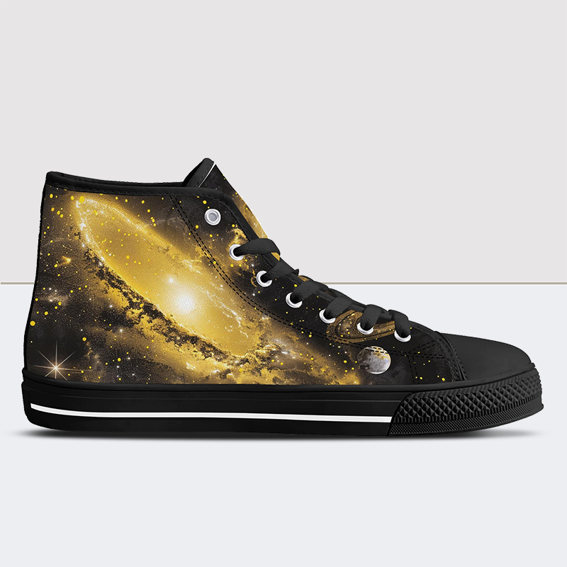 Baskets montantes Space Galaxy Gold