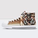 Skull Print High Tops