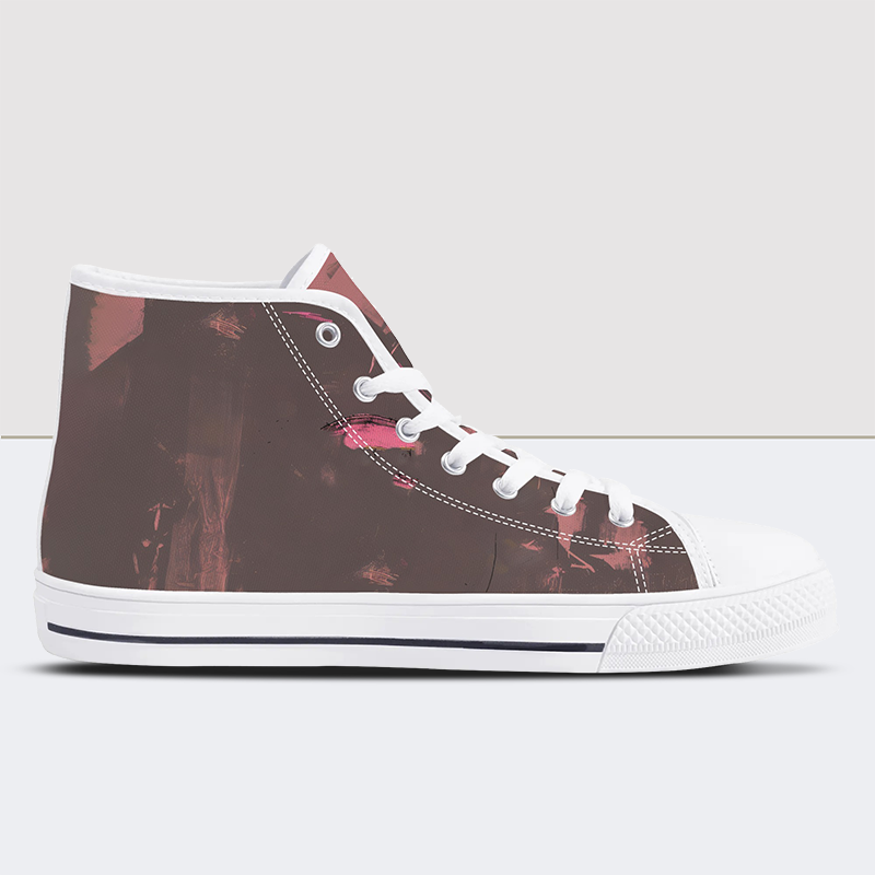 Smile Print High Tops