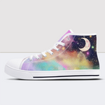 Dreamy Clouds Print High Tops