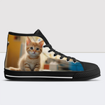 Chaussures à motif de chaton