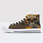 Skull Print High Tops