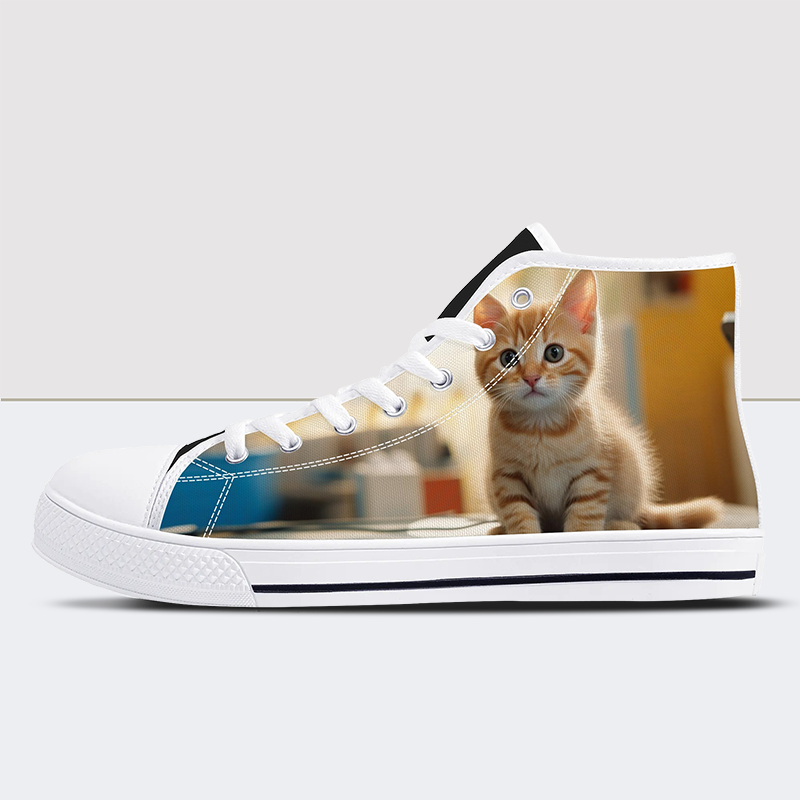 Chaussures à motif de chaton